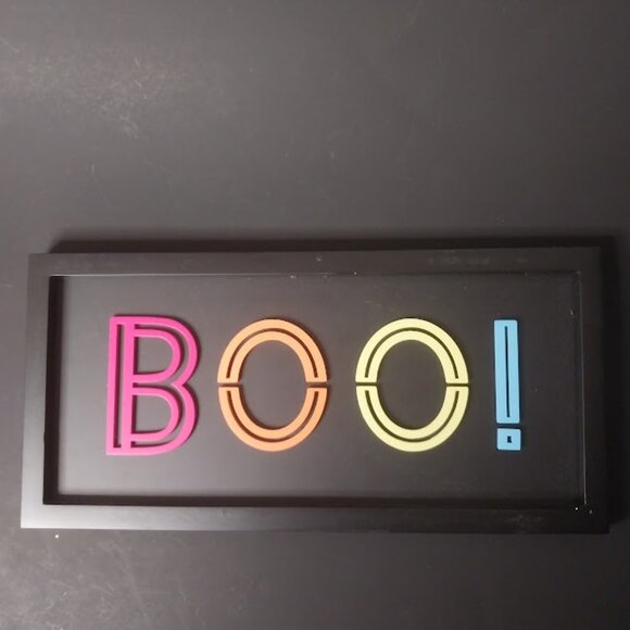 Halloween "BOO!" Frame - Picture 5 of 7